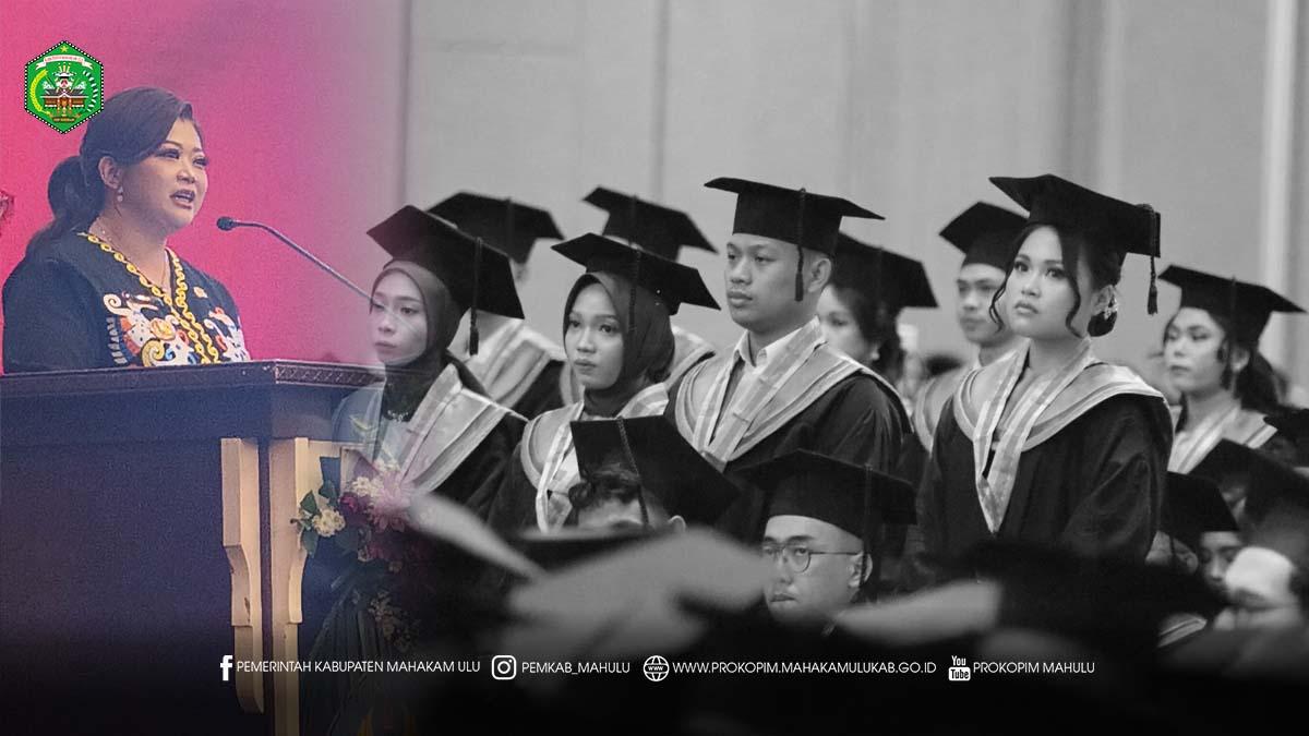 Bupati Mahulu Hadiri Wisuda ITN Malang, Ajak Wisudawan Siapkan Diri Jadi Generasi Unggul