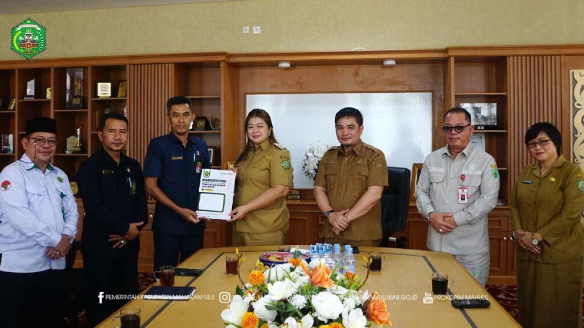 Bupati Terima Kunjungan Silaturahmi Pengadilan Agama Sendawar